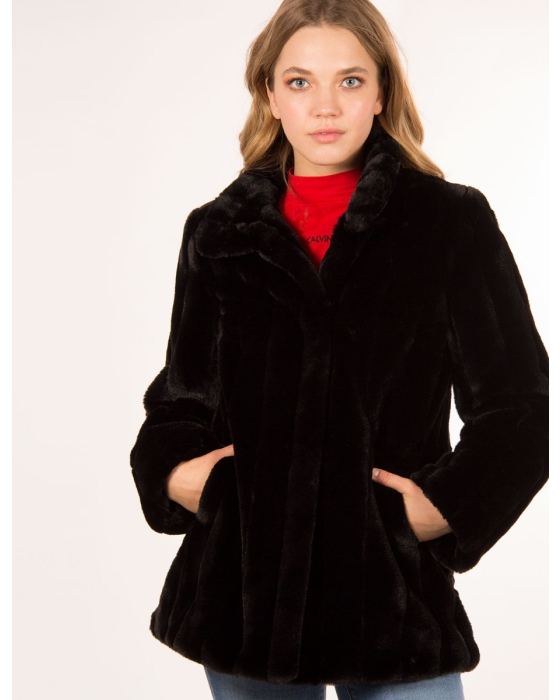 Faux fur coat by Novelti