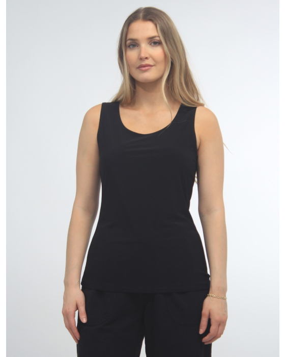 Basic Round Neck Tank Top by Amani Couture