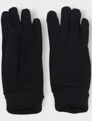Classic and Warm Wool Blend Ribbed Knit Cuff Gloves by Bedard International