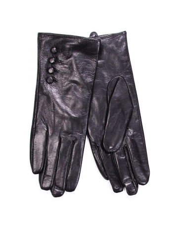 Solid leather gloves