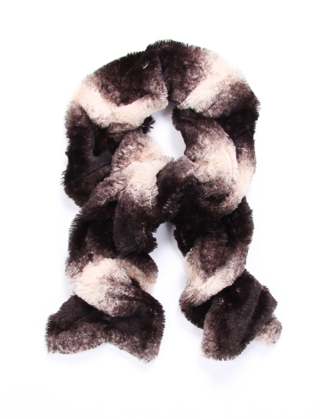 Faux fur scarf by Sara Jane