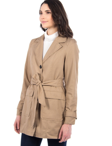 Belted trench coat by Vero Moda