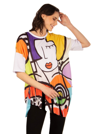 Picasso Print top by Froccella