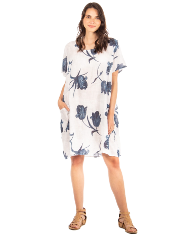 Printed cotton dress by Froccella