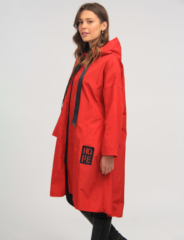 Long Chic Ultralight Windshell Jacket by Froccella