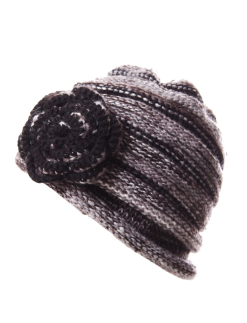 Multi knitted cuff hat