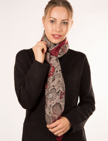 Floral scarf by Di Firenze