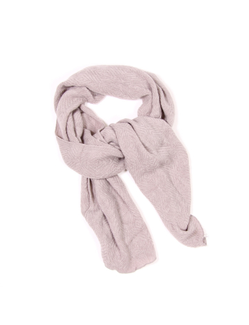 Solid, textured scarf