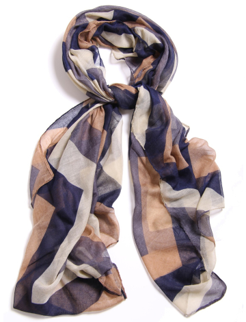 3-tone scarf by Di Firenze