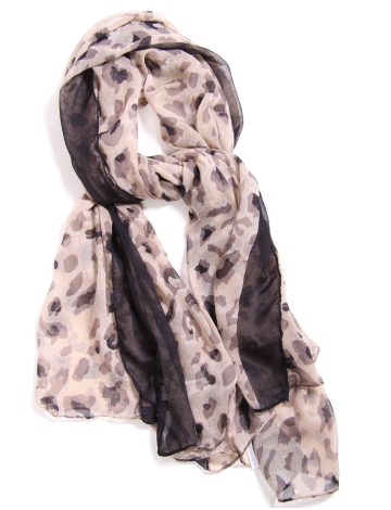 Animal printed scarf by Di Firenze