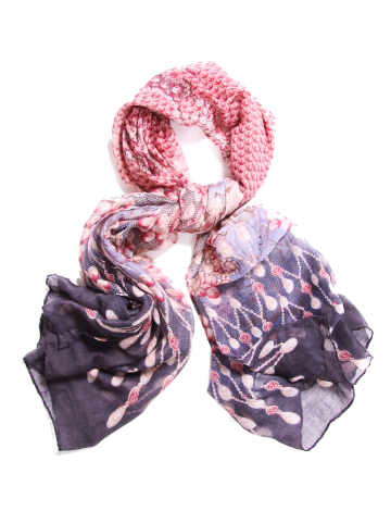 Jewel pieces scarf