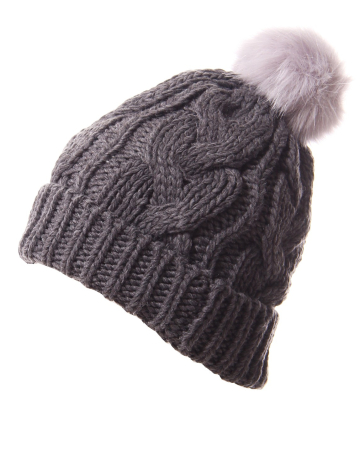 Solid cable hat by Only
