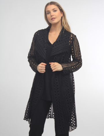 Long Embroidered Jacket by Adore
