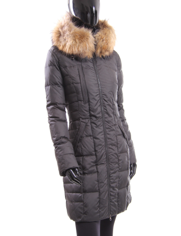 Long Quilted Down coat by BARK of Sweden