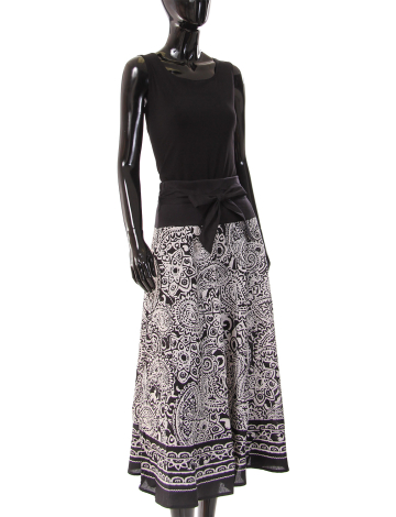 Cotton print skirt by Caribbean Pacific