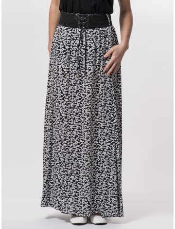 Printed Maxi skirt by Linea Domani