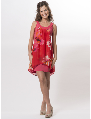 Flower print sleeveless dress by linea Domani