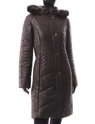 Classic  coat with an ultra soft ciré outer shell fabric  by Marcona