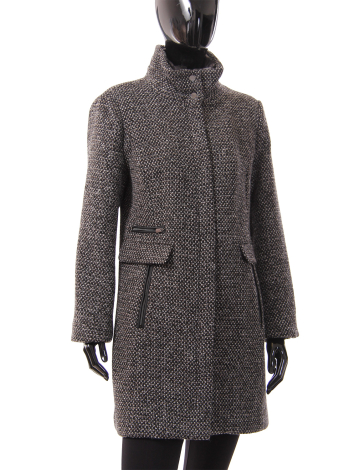 Soft twill coat with fooler vest by Marcona