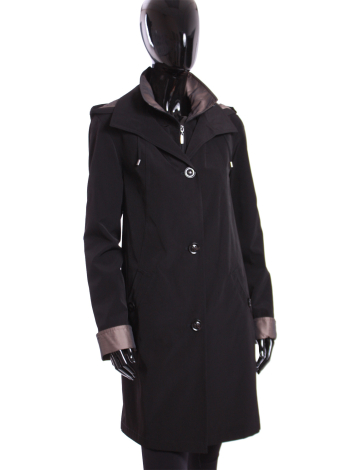Rain jacket with button-out lining by M Collection