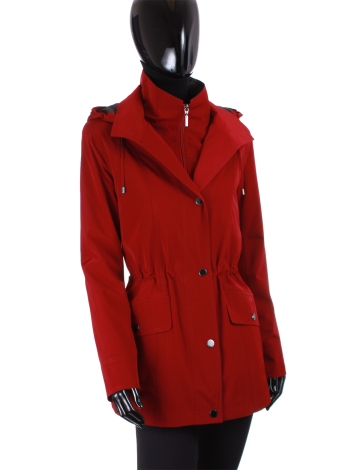 Anorak rain jacket with button-out lining by M Collection