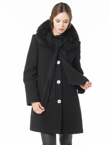 Wool cashmere coat by Niccolini