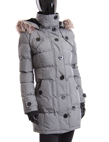 Active coat with heathered shell by NOIZE