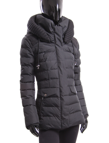 ¾ length quilted down coat  by NOIZE