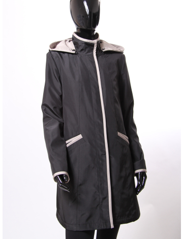 Iridescent rain jacket by Novelti