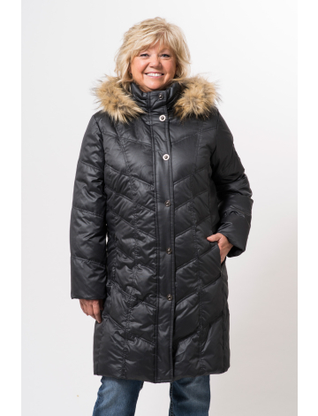 Quilted down coat by Novelty