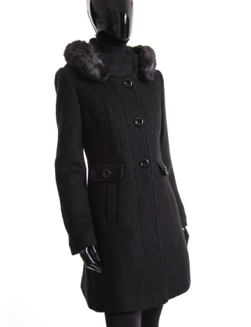 Classic boucle swing coat by Novelty