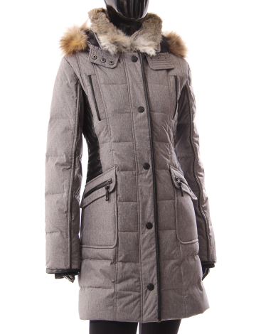 Spectacular looking fitted parka by Oxygen