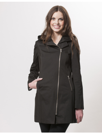 Cotton-poly rain fashion jacket by Soia & Kyo